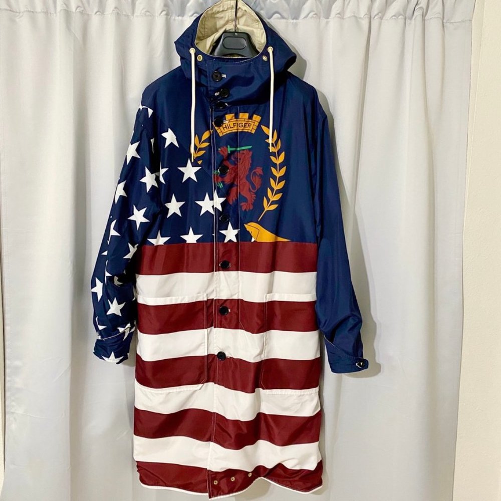 $770 Tommy Hilfiger Collection Reversible Coat - Picture 2 of 8